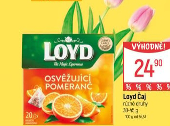 Čaj ovocný Loyd - pyramidový