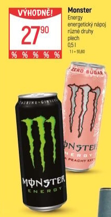 Energetický nápoj Monster Energy