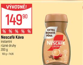 Instantní káva Nescafé Classic Crema