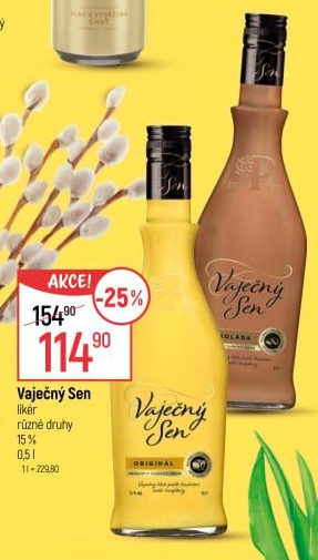 Likéry Vaječný sen Palírna U Zeleného Stromu