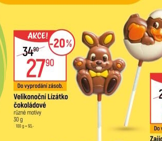 Lízátko čokoládové