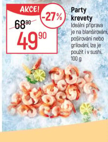 Párty krevety