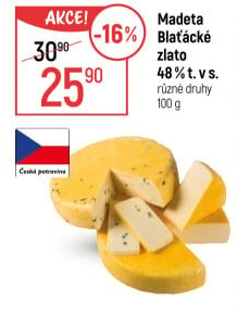 Sýr Blaťácké zlato Madeta