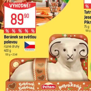Velikonoční beránek perníkový Penam