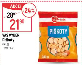 Piškoty Váš Výběr