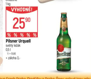 Pivo Pilsner Urquell