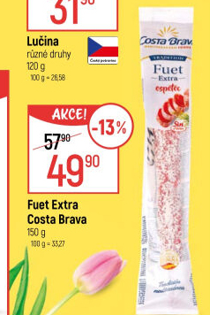 Salám Fuet extra Costa Brava