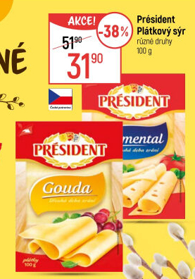 Sýr Ementál Président