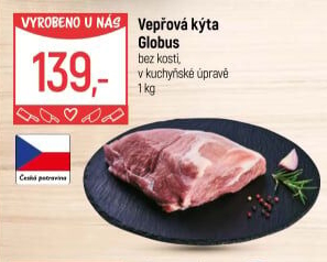 Vepřová kýta bez kosti Globus