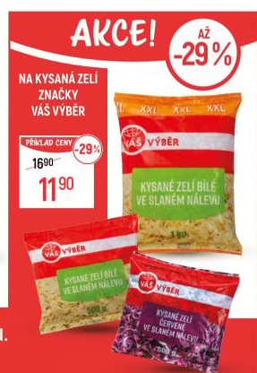 Zelí kysané červené Váš výběr