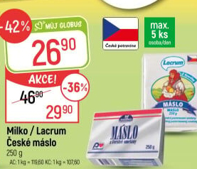 Máslo Milko