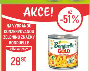 Kukuřice sterilovaná Gold Bonduelle