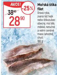 Mořská štika filety