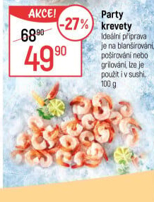 Párty krevety