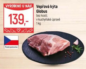 Vepřová kýta bez kosti Globus