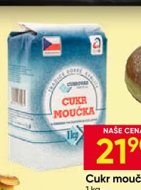 Cukr moučka Cukrovar Vrbátky