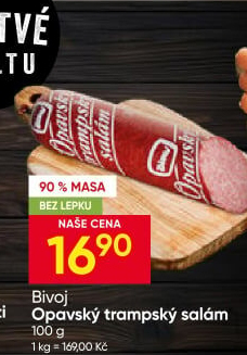 Salám opavský trampský Bivoj