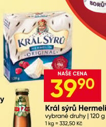 Sýr Hermelín Král sýrů
