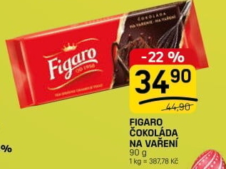 Čokoláda na vaření Figaro