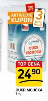 Cukr moučka Cukrovar Vrbátky