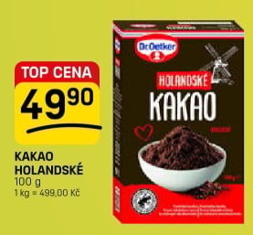 Kakao holandské Dr. Oetker
