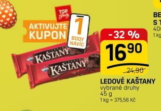 Ledové kaštany Orion