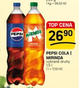 Limonáda Pepsi