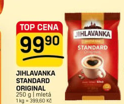 Mletá káva Standard Jihlavanka