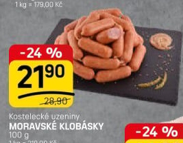 Moravské klobásy Kostelecké uzeniny