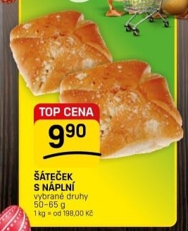 Šáteček s náplní