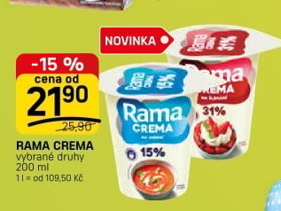 Smetany Rama Crema