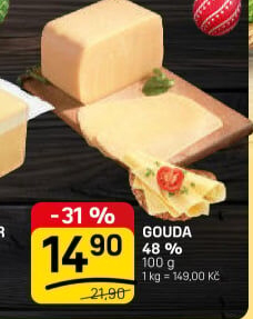 Sýr Gouda 48%