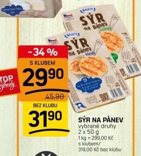 Sýr na pánev Madeta
