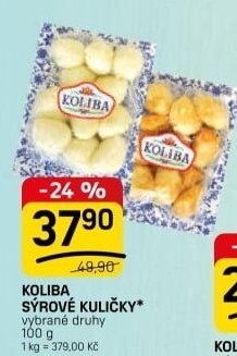 Sýrové kuličky Koliba Bystřice pod Hostýnem