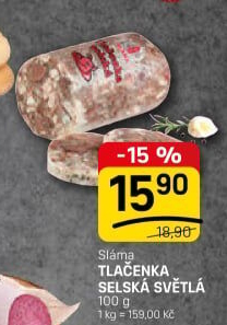 Tlačenka selská Sláma
