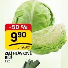 Zelí hlávkové bílé