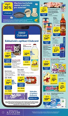 akční leták Tesco 18.3.2026-24.3.2026
