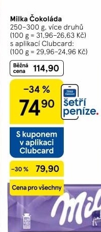 Čokoláda Milka