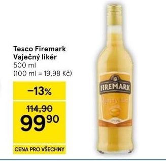 Likér VaječnýEggnog Firemark