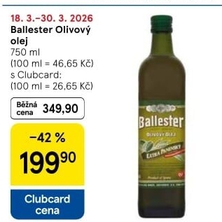 Olivový olej Ballester