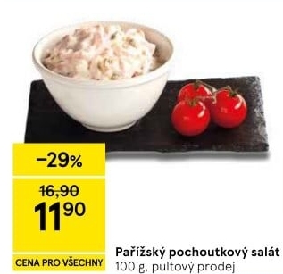 Pařížský pochoutkový salát