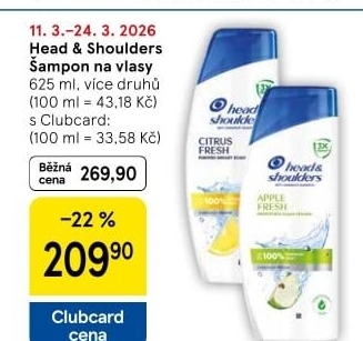 Šampon proti lupům Head&amp