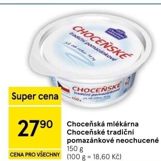 Tradiční pomazánkové Choceňské