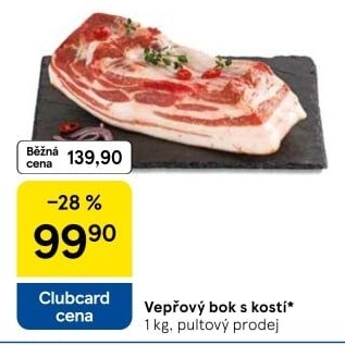 Vepřový bok s kostí