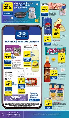 akční leták Tesco 18.3.2026-24.3.2026