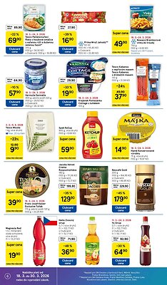 akční leták Tesco 18.3.2026-24.3.2026