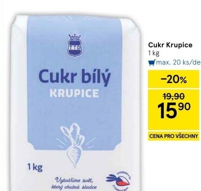 Cukr krupice TTD