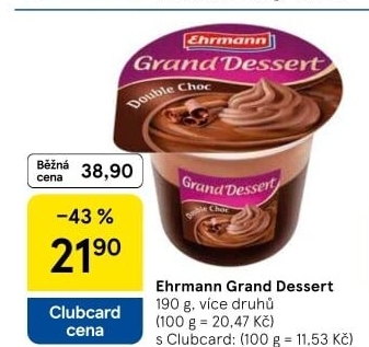 Dezert Grand Dessert Ehrmann