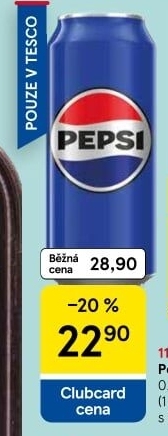 Limonáda Pepsi