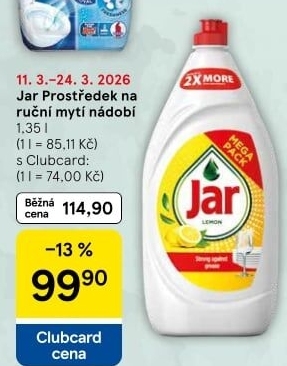 Prostředek na nádobí Jar